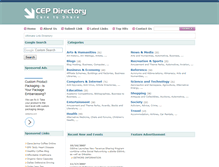 Tablet Screenshot of cepdirectory.com
